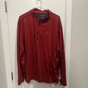 Orvis Mens XXL Quarter Zip